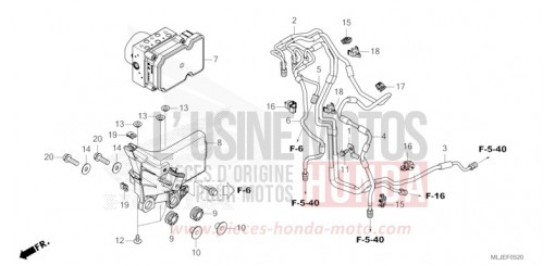 ABS MODULATOR GL1800BDR de 2024